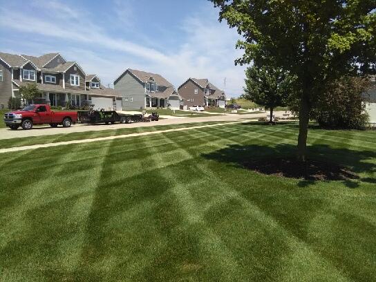 Lawn mowing service provided in Byron Center, MI